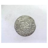 1611-1632 1/24 Thaler Silv Livonia Gustav II Adolf