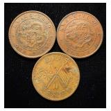 1890-1910 China Copper Dragon High Grade
