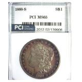 1888-S Morgan MS65+ RD LISTS $2650
