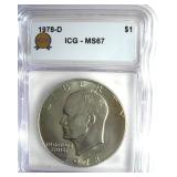 1978-D Ike ICG MS67