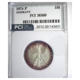 1972-F 5 Mark PCI MS69 Germany
