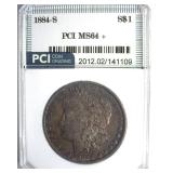 1884-S Morgan MS64+ LISTS $230000