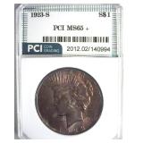1923-S Peace MS65+ LISTS $10000
