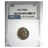 1955 Nickel PR68+ LISTS $100