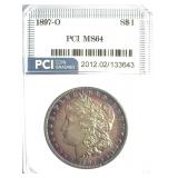 1897-O Morgan MS64 LISTS $16000