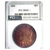 1888 Morgan MS67+ LISTS $25000