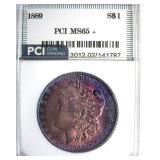 1889 Morgan MS65+ LISTS $425