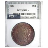 1885 Morgan PCI MS65+ Great Color