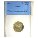 1975 20 Kopeks NNC MS65 PL Russia
