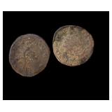 2 Pcs Nice Ancient Roman Coin