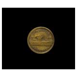 1863 Civil War Token Out Little Monitor