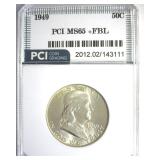 1949 Franklin MS65+ FBL LISTS $260