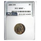 1938-D/S Nickel MS67+ LISTS $2400