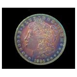 1880 Morgan Gorgeous Color