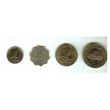 1979-82 Yemen Rare Choice Bu 4 Coin Lot