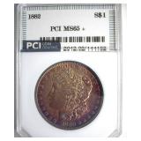 1882 Morgan MS65+ LISTS $500