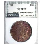 1886 Morgan PCI MS65 Great Color