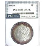 1894-S Morgan MS63 DMPL LISTS $15500
