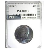 1970-D Kennedy MS67+ LISTS $20000