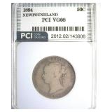 1894 50 Cents PCI VG08 Newfoundland