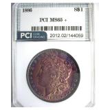 1886 Morgan PCI MS65+ Incredible Color
