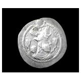 457-484 AD Sasanian Empire King Peroz AR Drachm