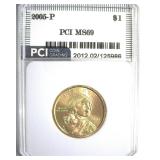 2005-P Sacagawea $ MS69 LISTS $8000