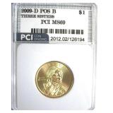 2009-D Pos B Sacagawea $ PCI MS69 Three Sisters