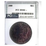 1900 Morgan PCI MS65+ Bold Color
