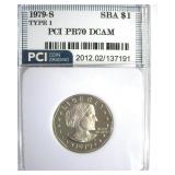 1979-S T1 Susan B Anthony PCI PR70 DCAM