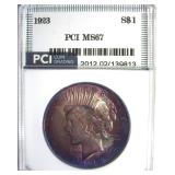 1923 Peace MS67 LISTS $5500