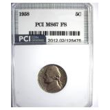 1958 Nickel MS67 FS LISTS $11000 IN 66+ FS
