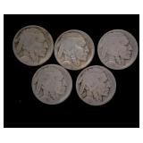 1916-D 1920 1920-Sx2 1921 Nickel