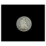 1837 No Stars Dime
