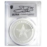 2025 1oz .999 Silver PCGS GEM PL NFL Dallas...