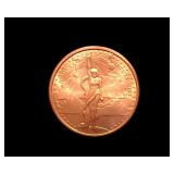 2015 1oz .999 Copper Non Vi Virtute Vici