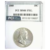 1960 Franklin MS66 FBL LISTS $550