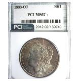 1883-CC Morgan MS67+ LISTS $12000