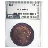 1922 Peace MS66 LISTS $600