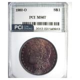 1902-O Morgan MS67 LISTS $7000