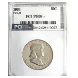 1962 Franklin PR68+ DCAM LISTS $2200