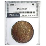 1904-O Morgan MS67+ LISTS $40000