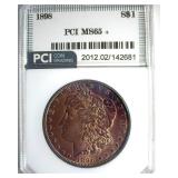 1898 Morgan PCI MS65+ Splendid Color