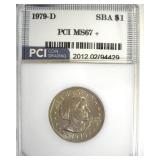 1979-D Susan B Anthony MS67+ LISTS $1750
