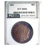 1885 Morgan PCI MS65 Exceptional Color