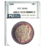 1886 Morgan PCI MS65 Incredible Color