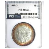 1886-O Morgan MS64+ LISTS $35000
