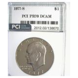 1977-S Ike PCI PR70 DCAM