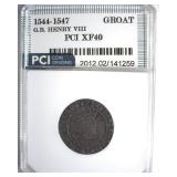1544-1547 Groat PCI XF40 Great Britain Rare