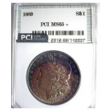 1889 Morgan MS65+ LISTS $425